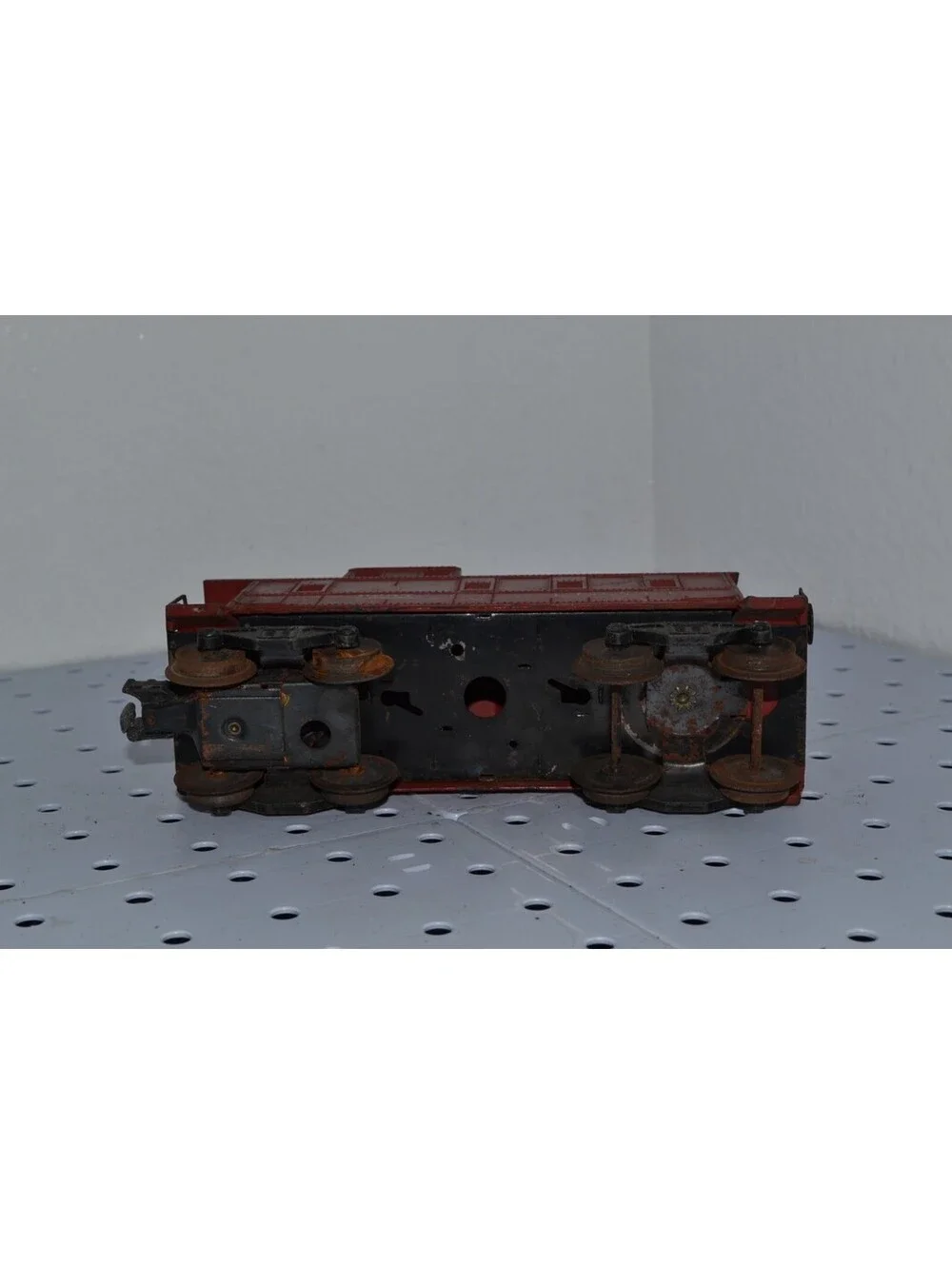 Post War LIONEL O Gauge #6257 Postwar SP Southern Pacific Red Caboose AS IS